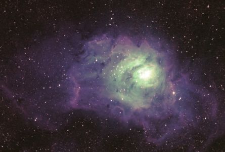 The Lagoon Nebula.  Image by S. Riley and J. Reynolds.