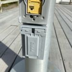 Each pier has Ethernet connection to our network.