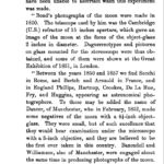 Second page of the Royal Astronomical bulletin mentioning Dancer's Moon image.